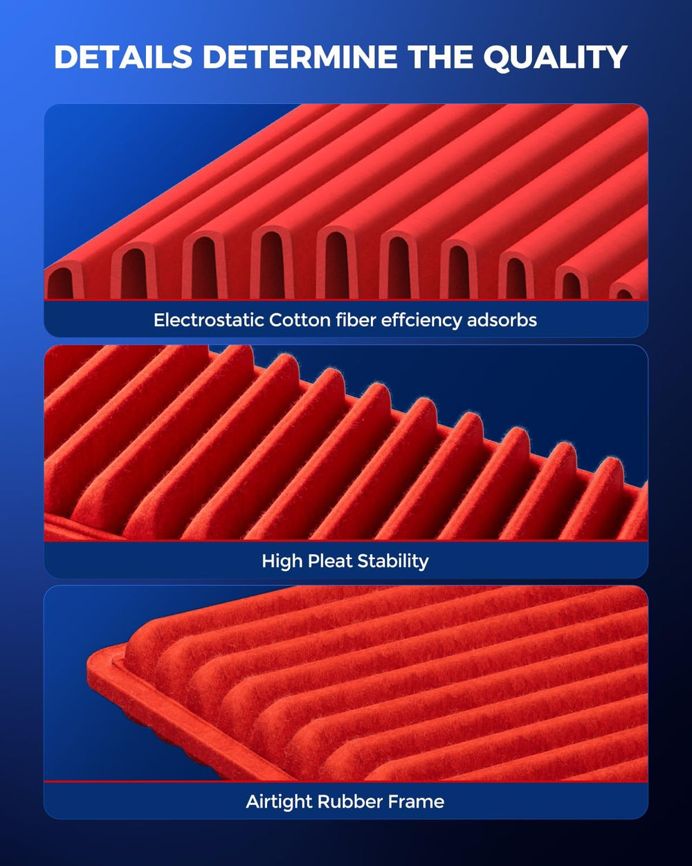 KAX filters with visible part numbers CA10190 and CF10285 for accurate matching