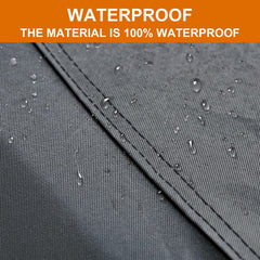 kayme seven-layer fabric close-up showing waterproof durable construction