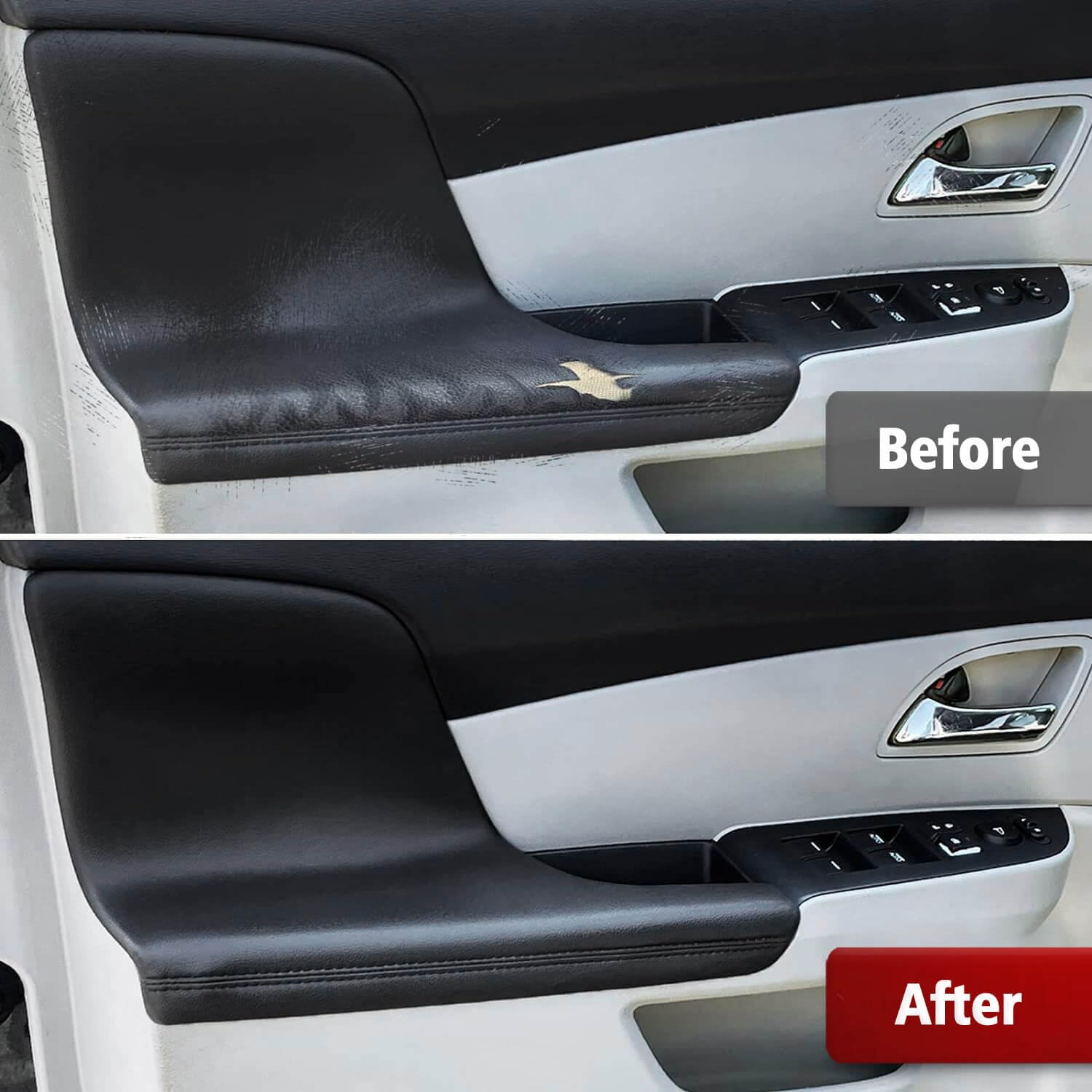 KBH armrest with measuring tape showing correct size and compatibility