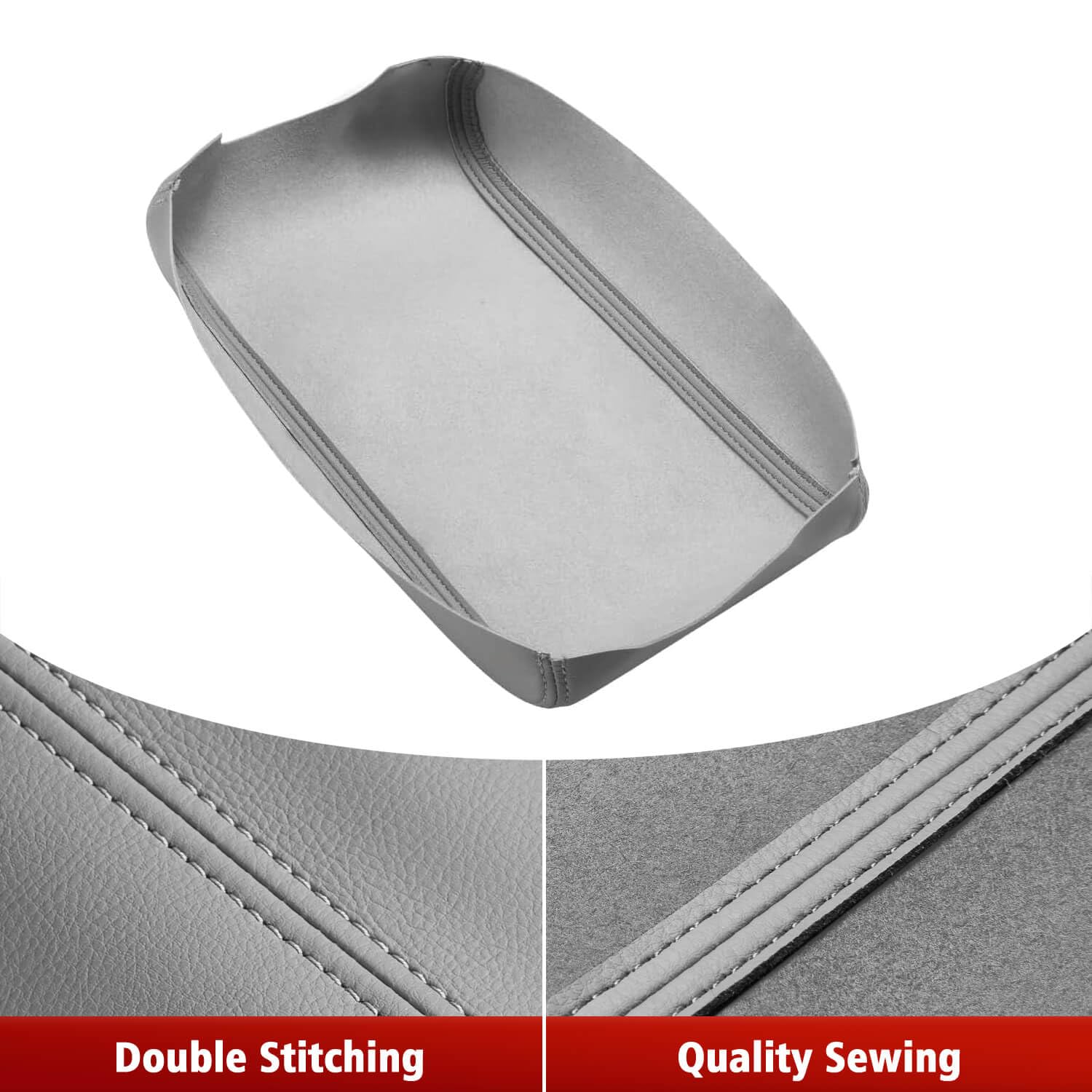 KBH close-up of double-stitching highlighting durability and neat finish