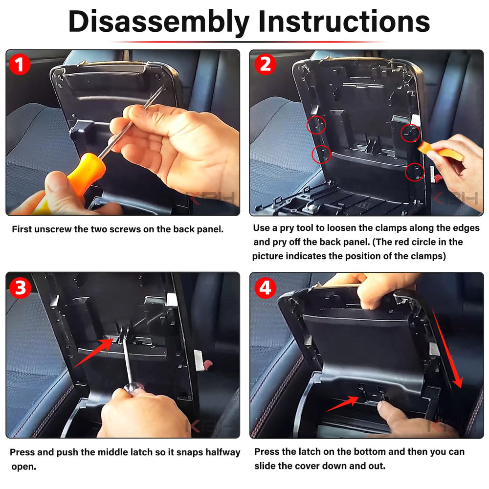 KBH installed in vehicle lifestyle shot improving Camry interior aesthetics