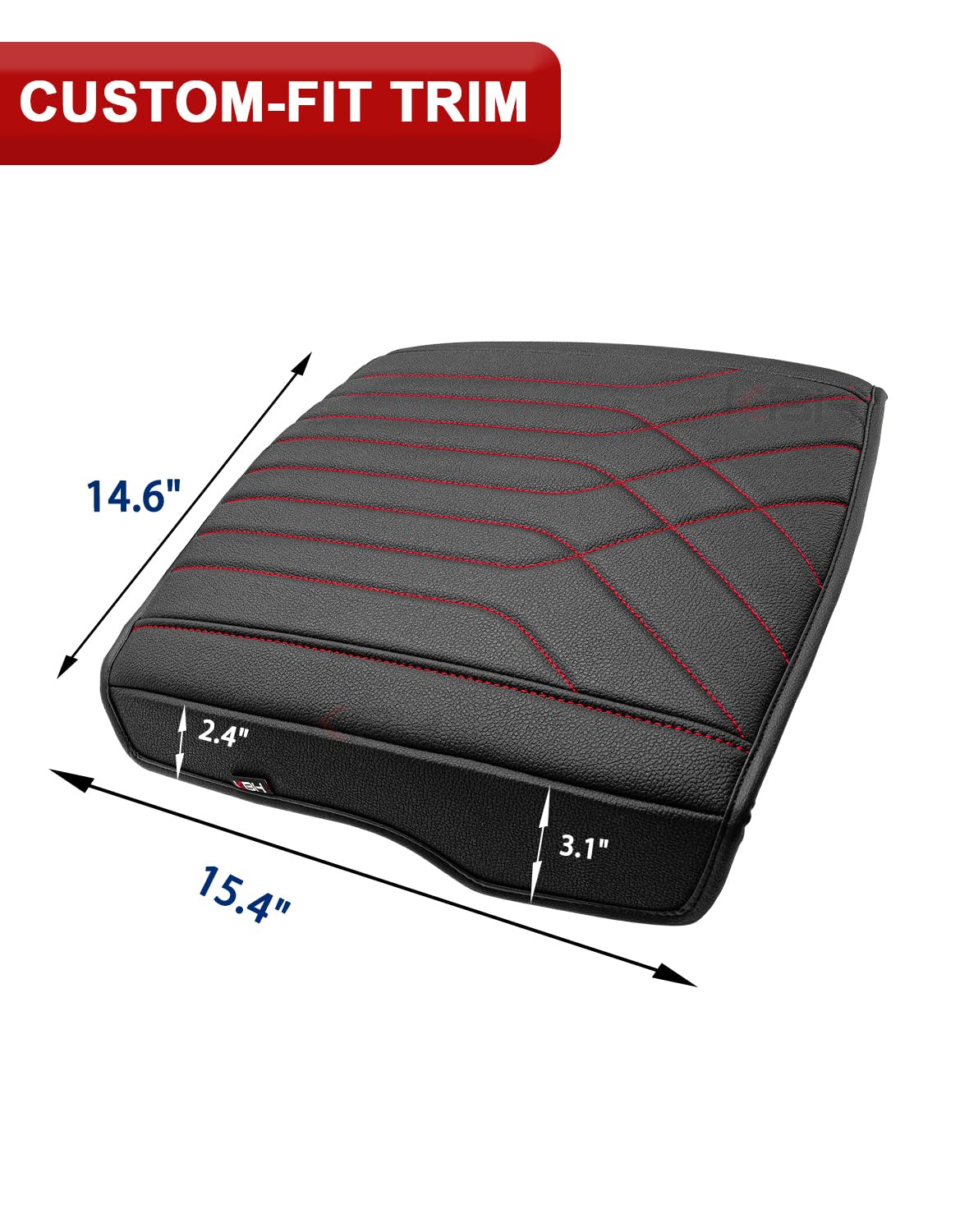 KBH scale shot with ruler showing accurate sizing and coverage benefit