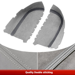 KBH close-up of French double seams for durable long-lasting stitching benefit
