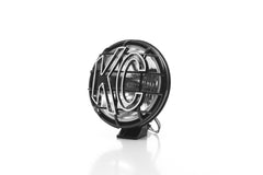 KC Apollo Pro close-up of glass lens and polished reflector for focused light