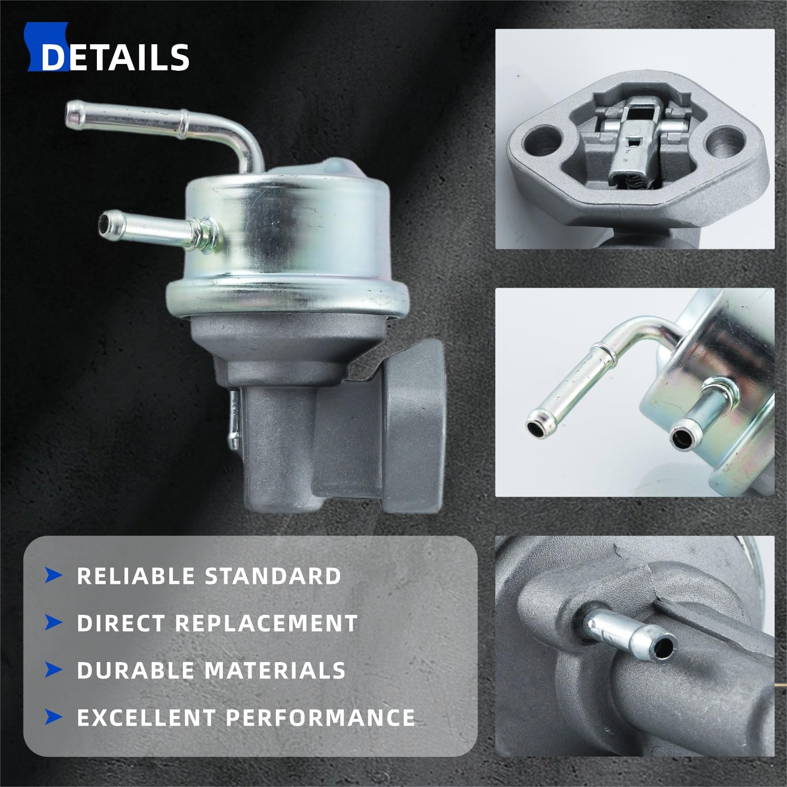 KD KISONIED pump installed on Kawasaki engine demonstrating direct replacement benefit