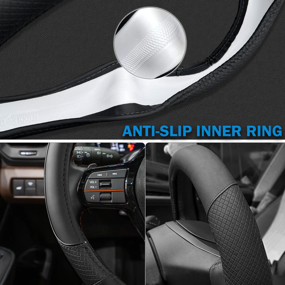 KEAIDAP view of inner rubber ring and anti-skid grooves for secure fit