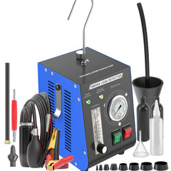 Kedite front view of smoke machine showing compact diagnostic benefits
