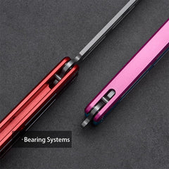 KEEDAS close-up of aluminum handle texture improving comfort and control