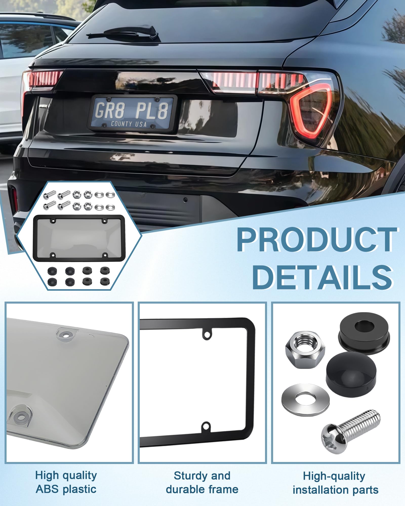KEKTNP mounted on SUV showing weather protection and clean appearance