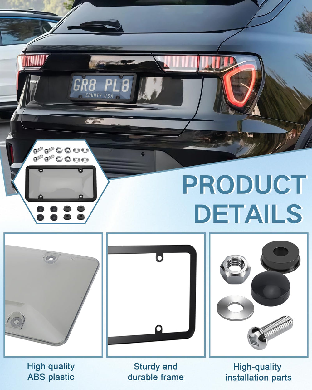 KEKTNP mounted on SUV showing weather protection and clean appearance