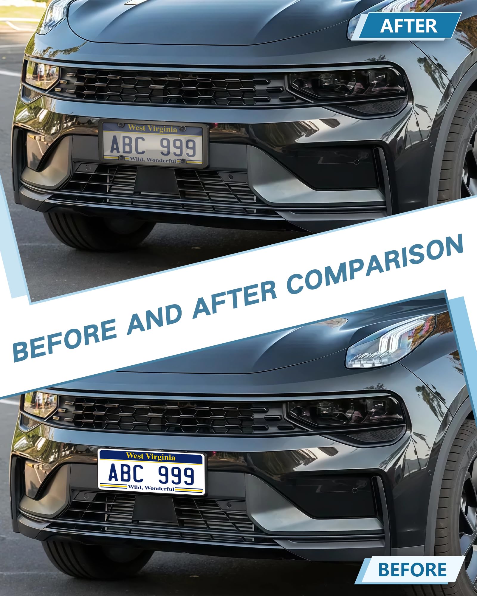 KEKTNP slim side profile demonstrating narrow border and unobstructed plate