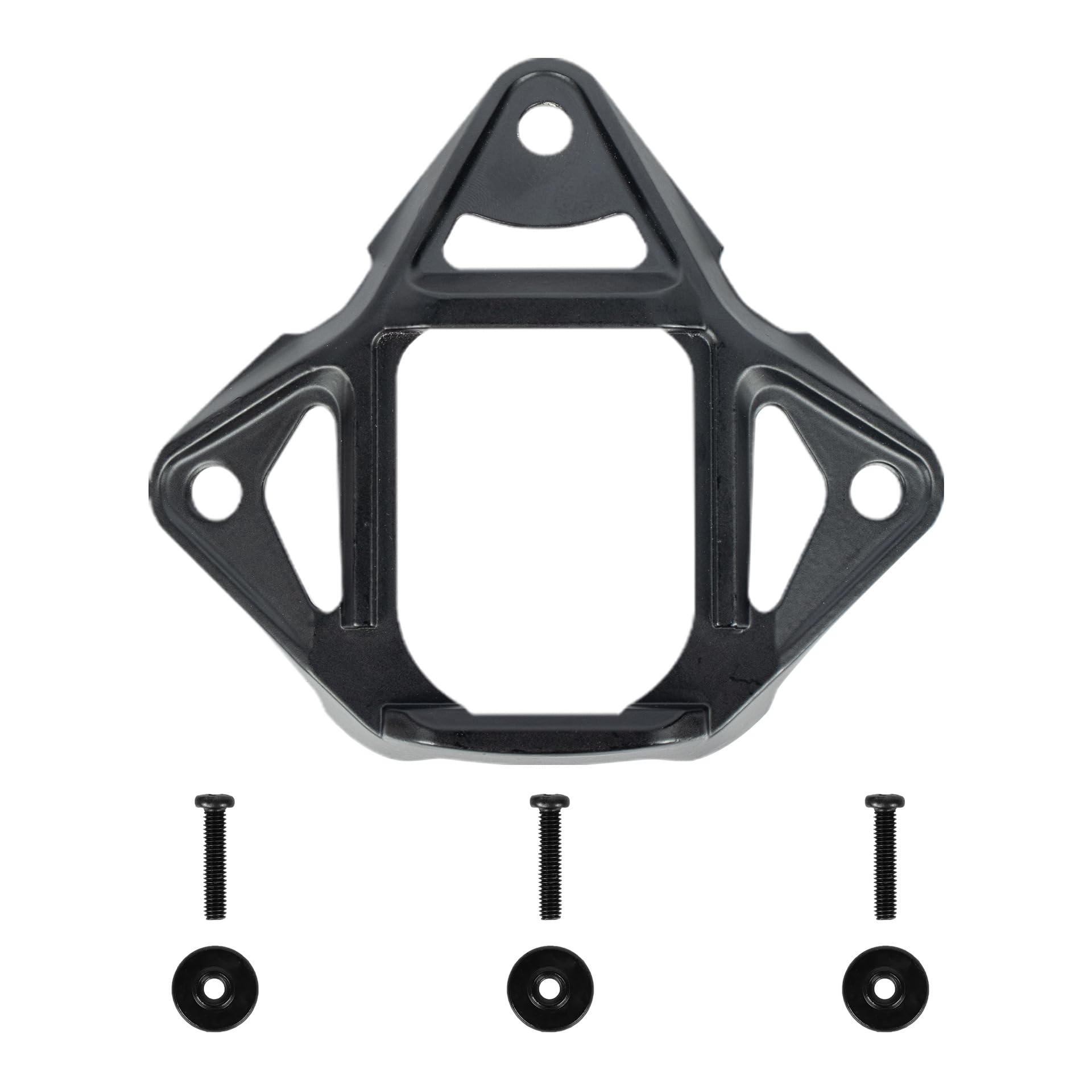 Kelikewo front view shroud showing three-hole mount and low-profile benefit