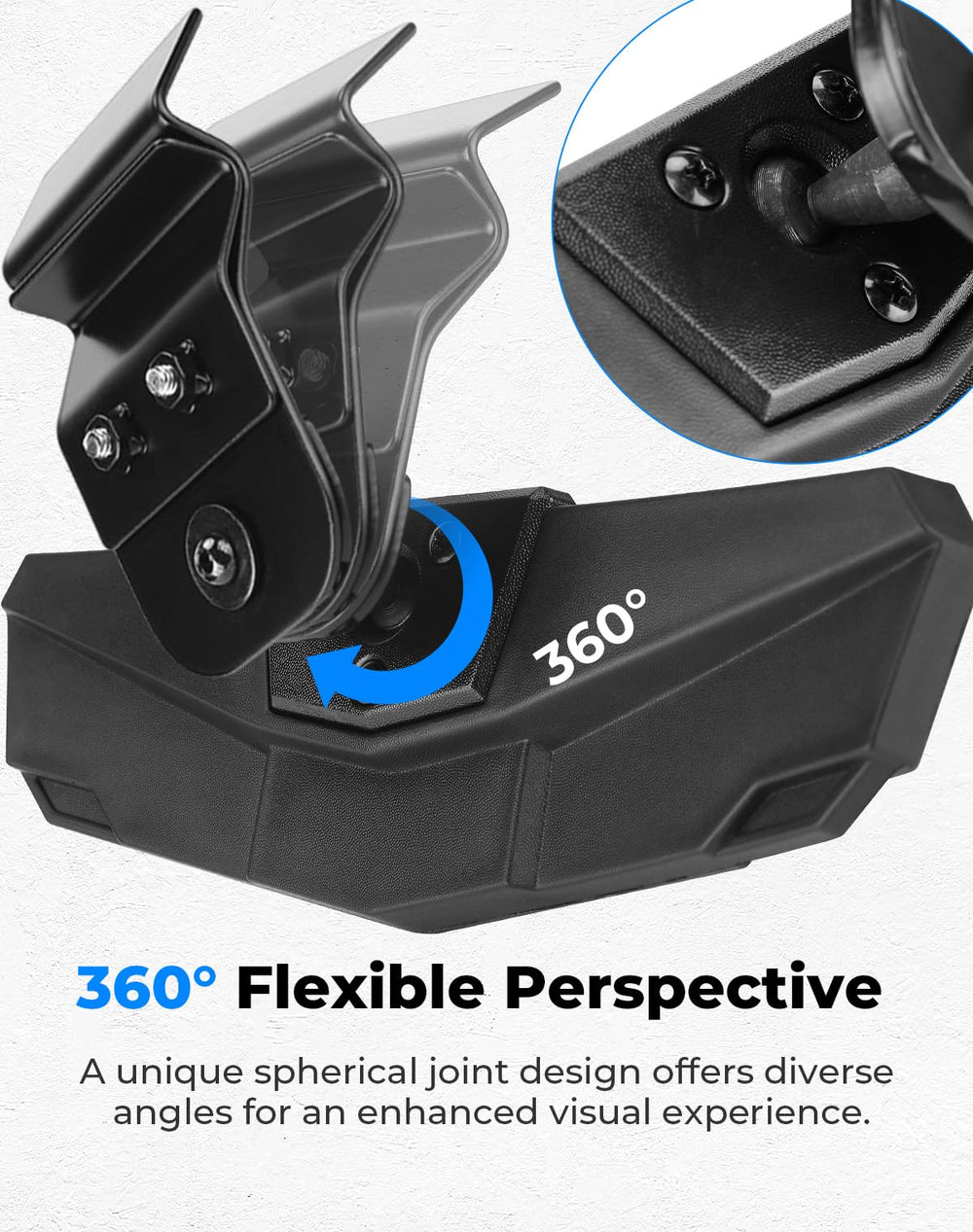 KEMIMOTO ball joint adjustment mechanism for precise angle control