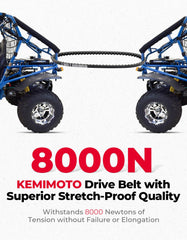 KEMIMOTO side profile showing 0.74 inch width and 0.39 inch thickness for improved contact
