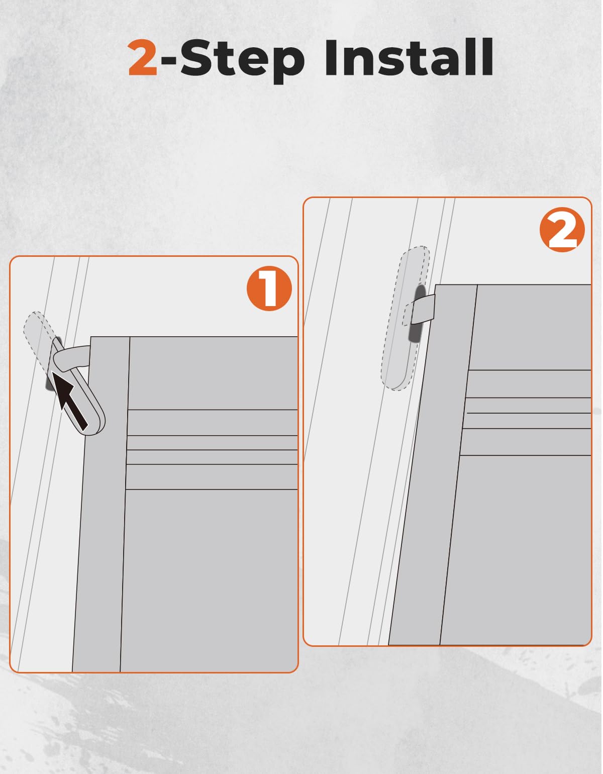 KEMIMOTO bottom stickers grip preventing items from sliding on rough terrain benefit