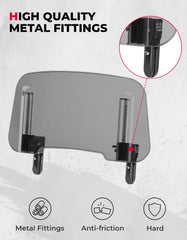 KEMIMOTO clamp detail highlighting aluminum-alloy strength and stability