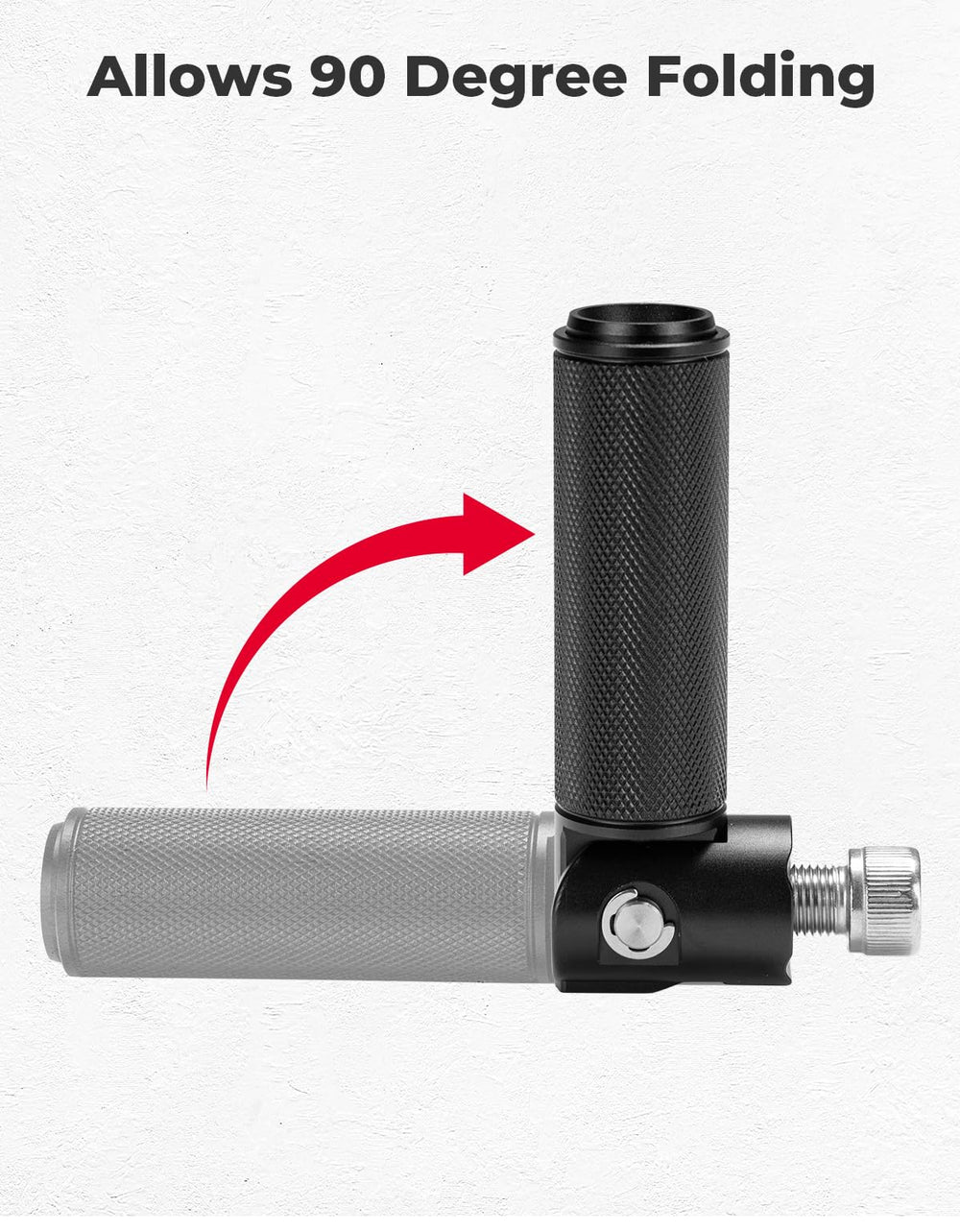 KEMIMOTO close-up knurled surface offering improved foot traction