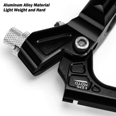 KEMIMOTO close-up of machined pivot and gear surfaces for smooth consistent actuation