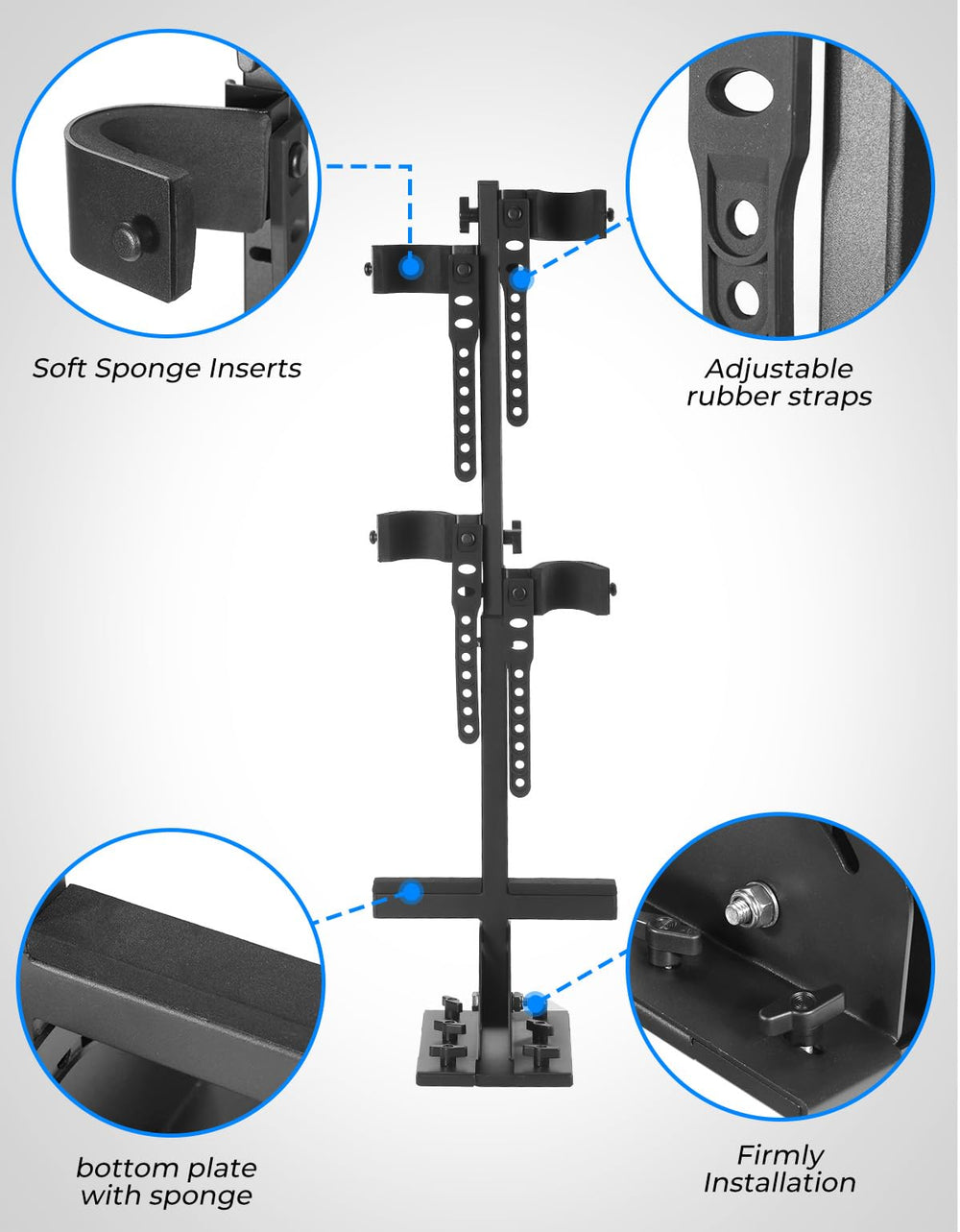 KEMIMOTO detachable base plate detail for quick removal
