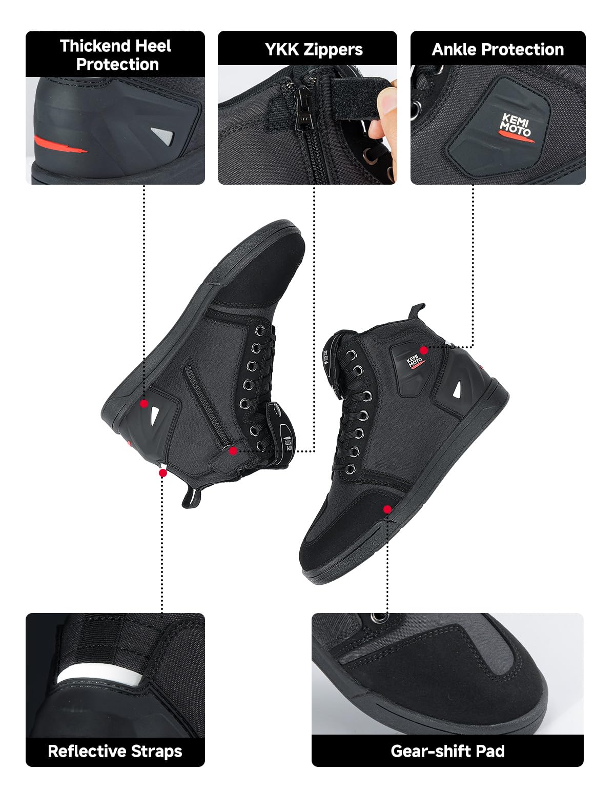 KEMIMOTO high-resilience EVA insole texture for reduced foot fatigue