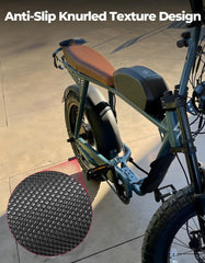 KEMIMOTO folded profile side view saving space on bike frame