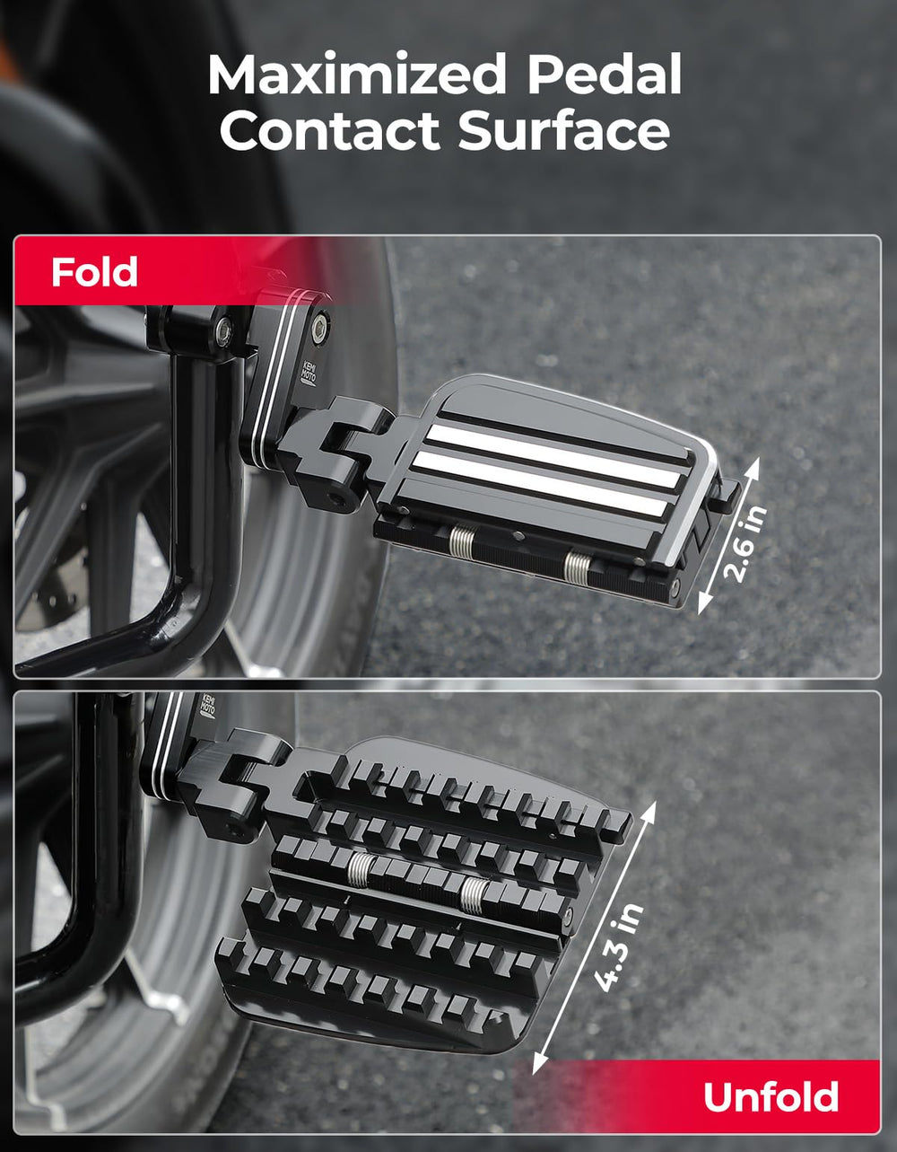 KEMIMOTO folded peg in storage position saving space benefit