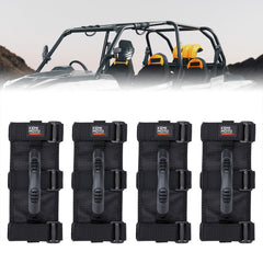 KEMIMOTO four-pack on roll bar showing secure multi-seat benefit
