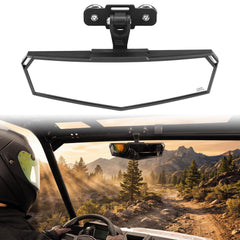 KEMIMOTO front view mounted on metal roof improves rear visibility