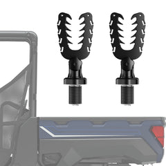 KEMIMOTO front view mounted on Polaris Ranger showing secure transport