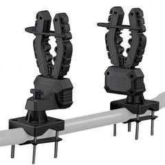 KEMIMOTO front view mounted on UTV showing secure tool transport