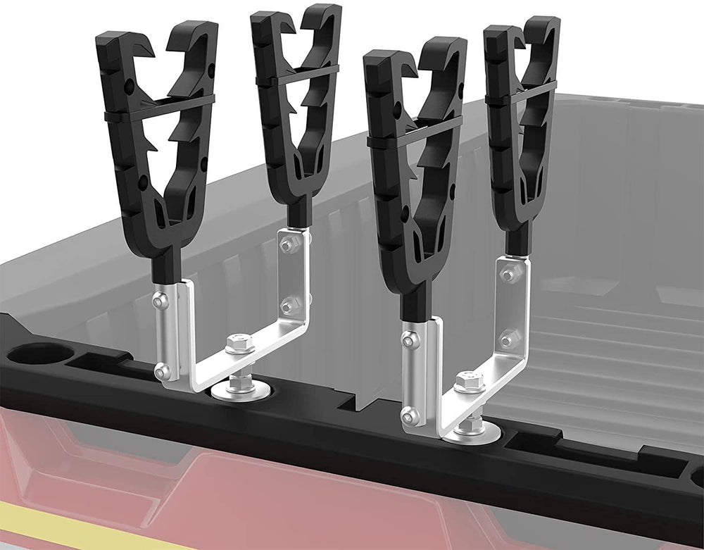 KEMIMOTO front view showing dual tool slots for secure gear storage