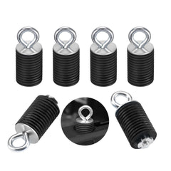 KEMIMOTO front view of six anchors showing compact profile and secure hold