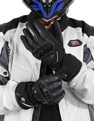 KEMIMOTO close-up of hard PVC knuckle shield providing impact defense