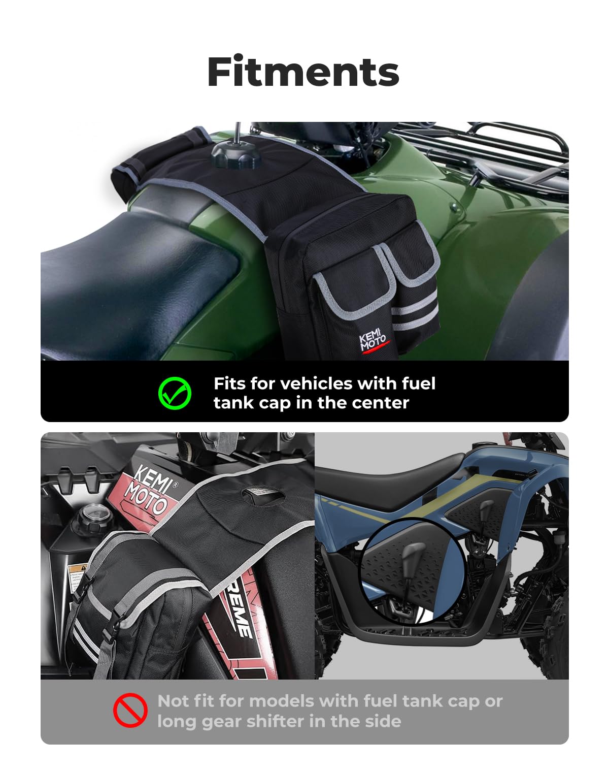 KEMIMOTO insulated interior liner with foil keeping contents temperature-stable