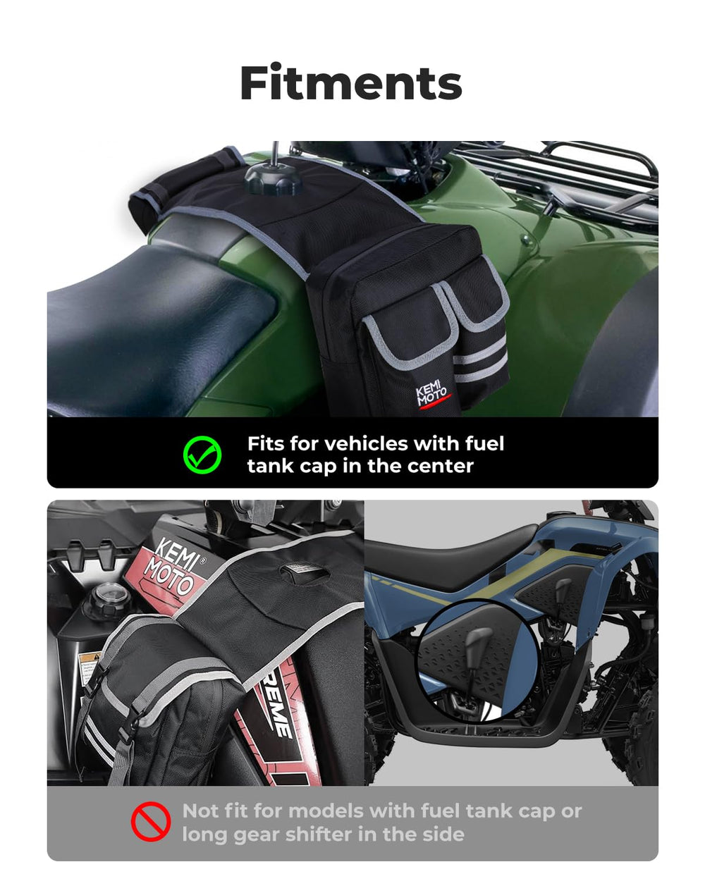 KEMIMOTO insulated interior liner with foil keeping contents temperature-stable