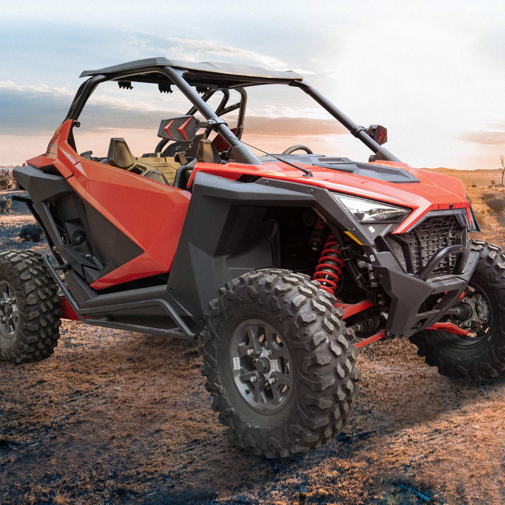 KEMIMOTO mounted on trail UTV showing enhanced awareness on terrain