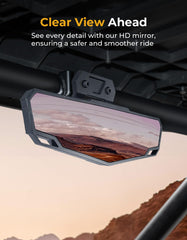 KEMIMOTO wide-angle mirror glass close-up improving rear visibility benefit