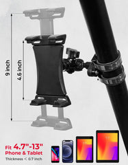 KEMIMOTO mounted on round bar providing stable attachment