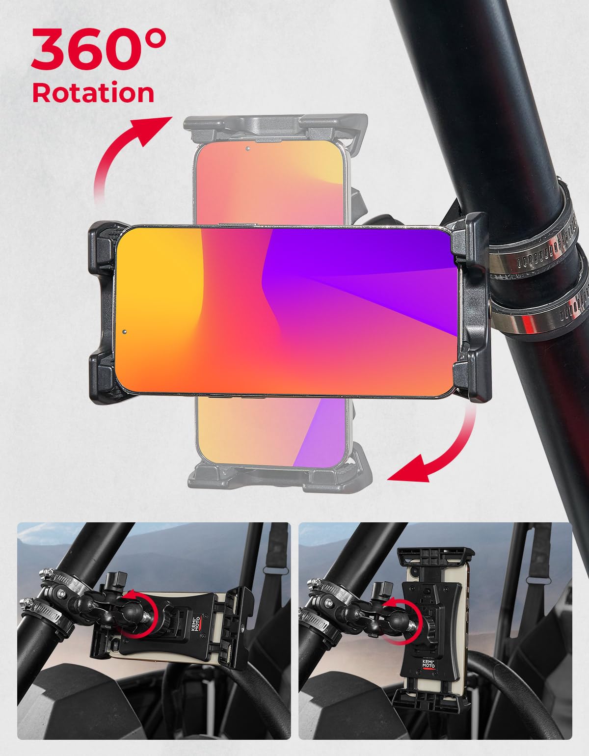 KEMIMOTO anti‑slip sponge padding protecting and stabilizing