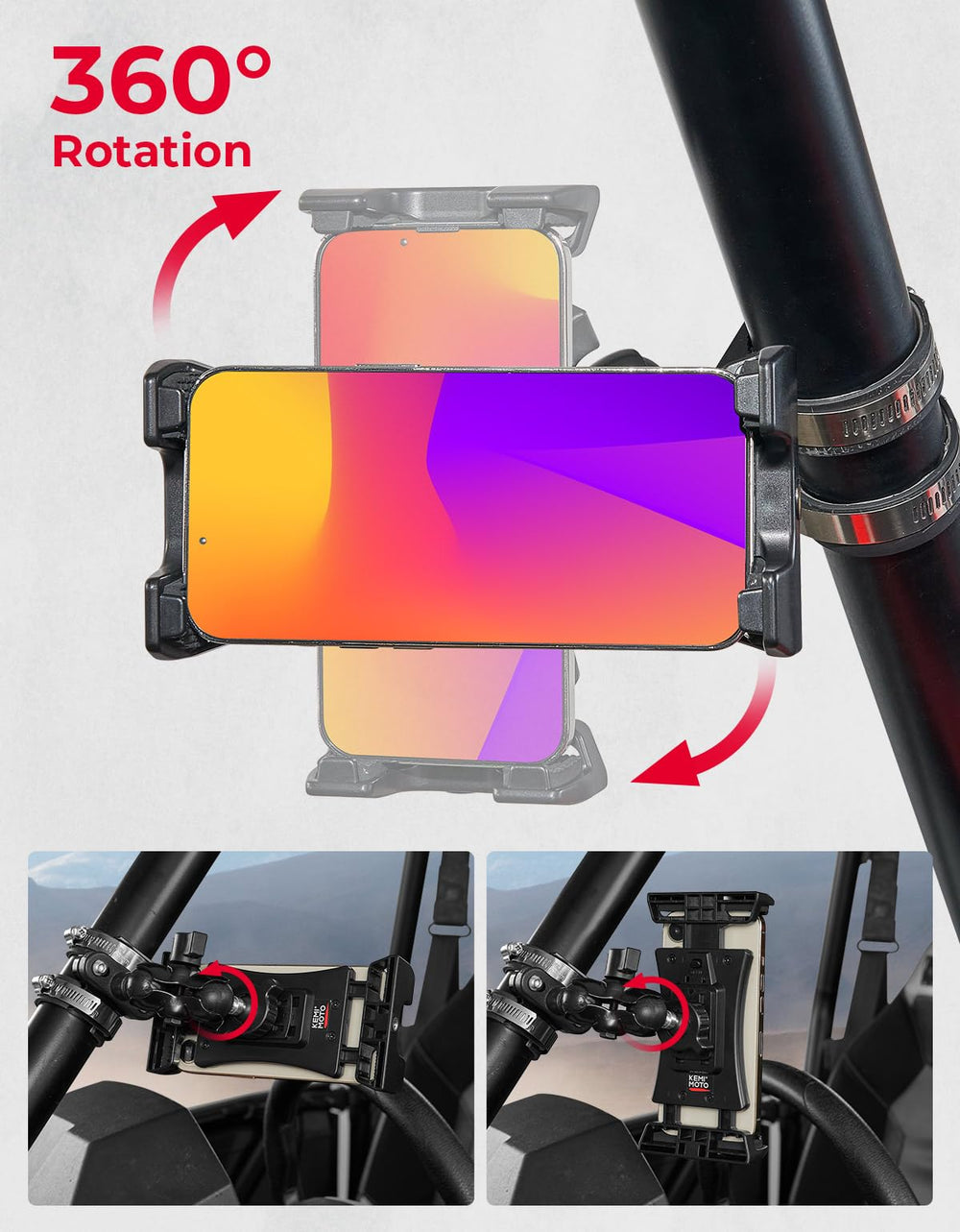 KEMIMOTO anti‑slip sponge padding protecting and stabilizing