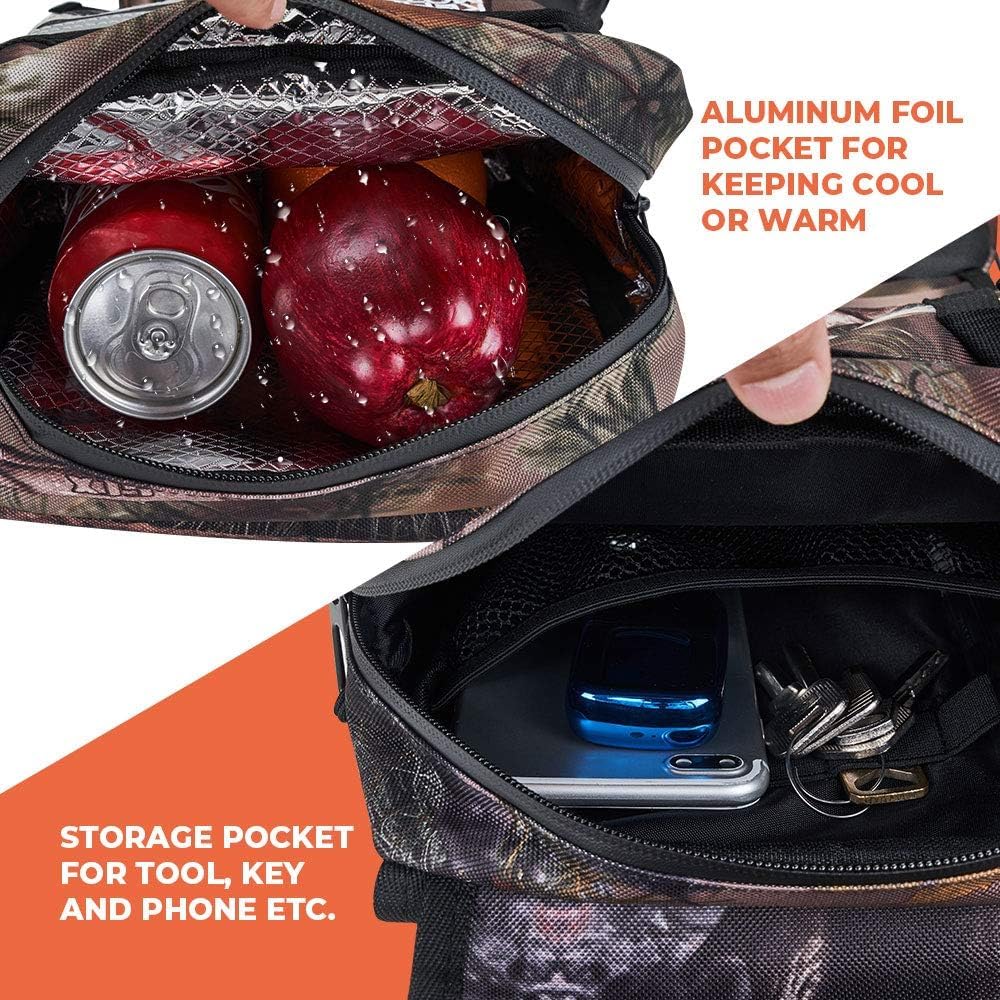 KEMIMOTO scale comparison with water bottle showing compact, travel-ready size