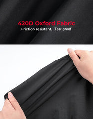 KEMIMOTO underside elastic cord detail showing secure adjustable fastening