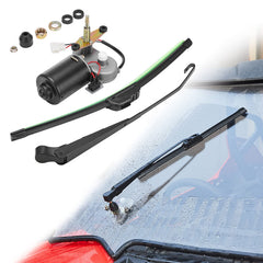 KEMIMOTO front assembly showing motor and arm, clear fit and easy installation