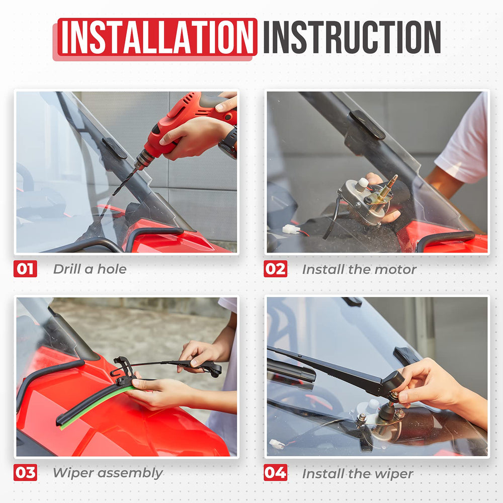 KEMIMOTO 16-inch rubber blade detail, effective water and debris clearing benefit