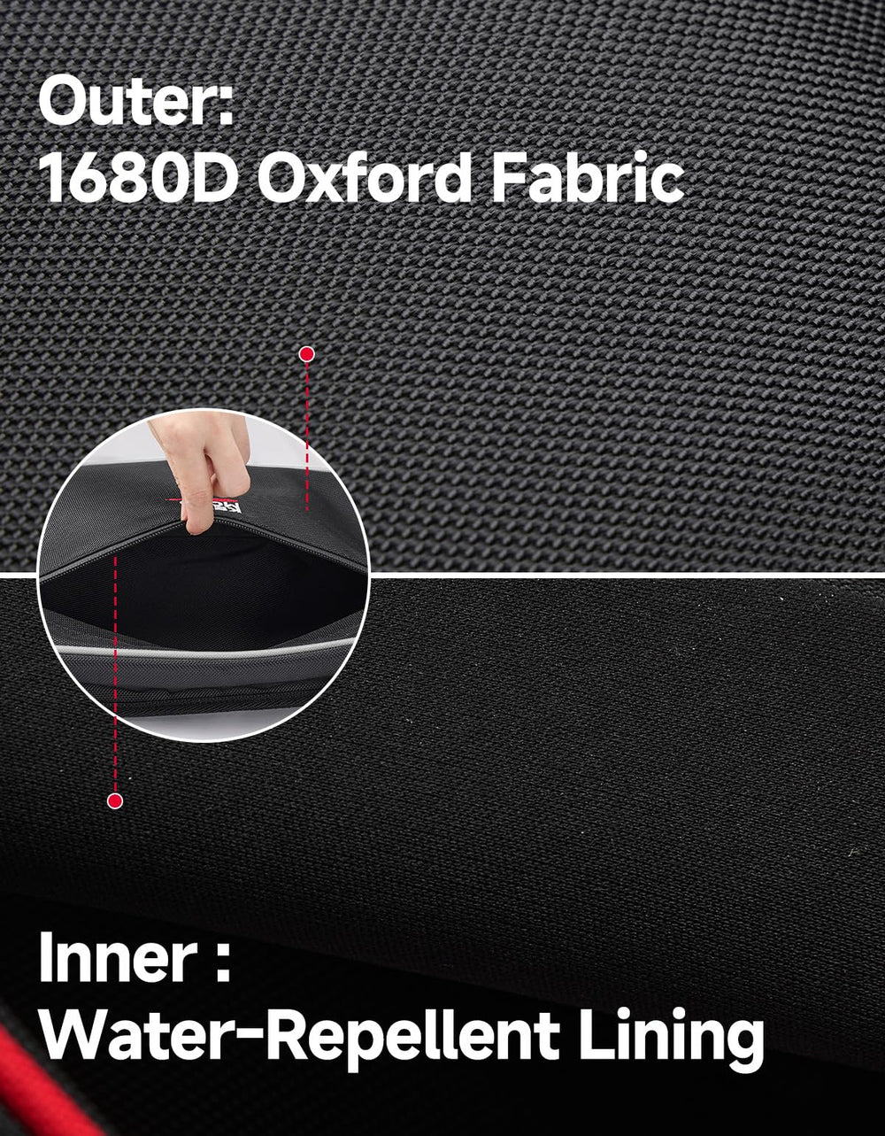 KEMIMOTO bag installed driver side for easy access