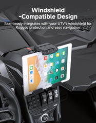KEMIMOTO side profile showing adjustable clamp and push-button release for quick one-handed use