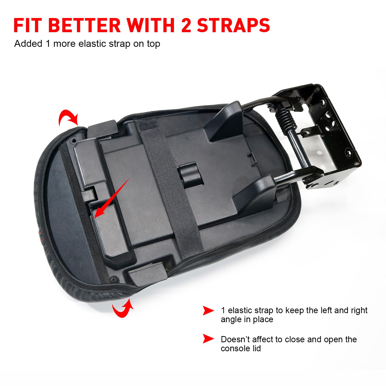 KENTUTO detailed view of elastic strap ensuring secure fitment