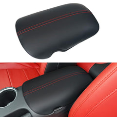 KENTUTO console cover front view showing full armrest protection and neat fit
