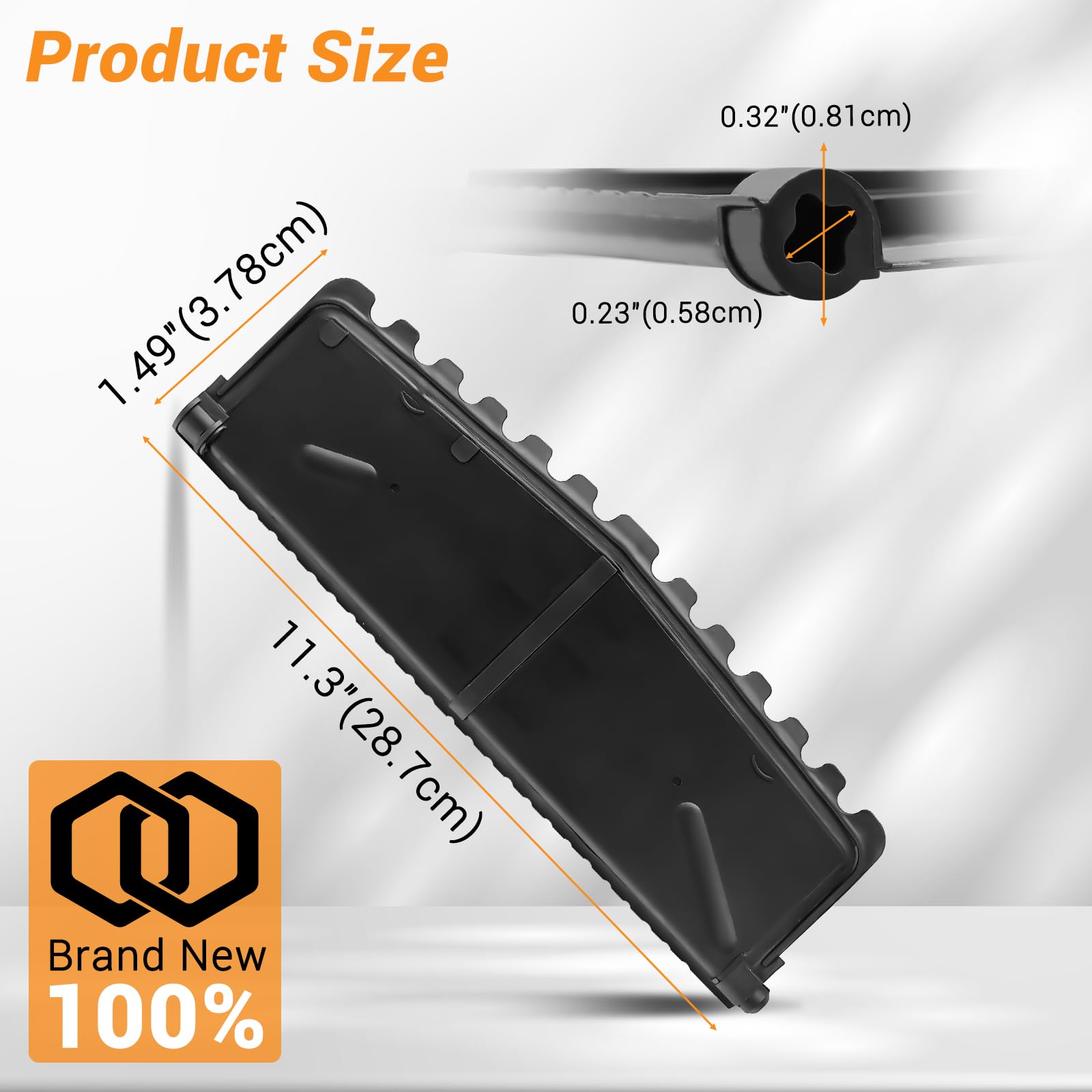 keriolee installed in HVAC housing demonstrating correct alignment advantage
