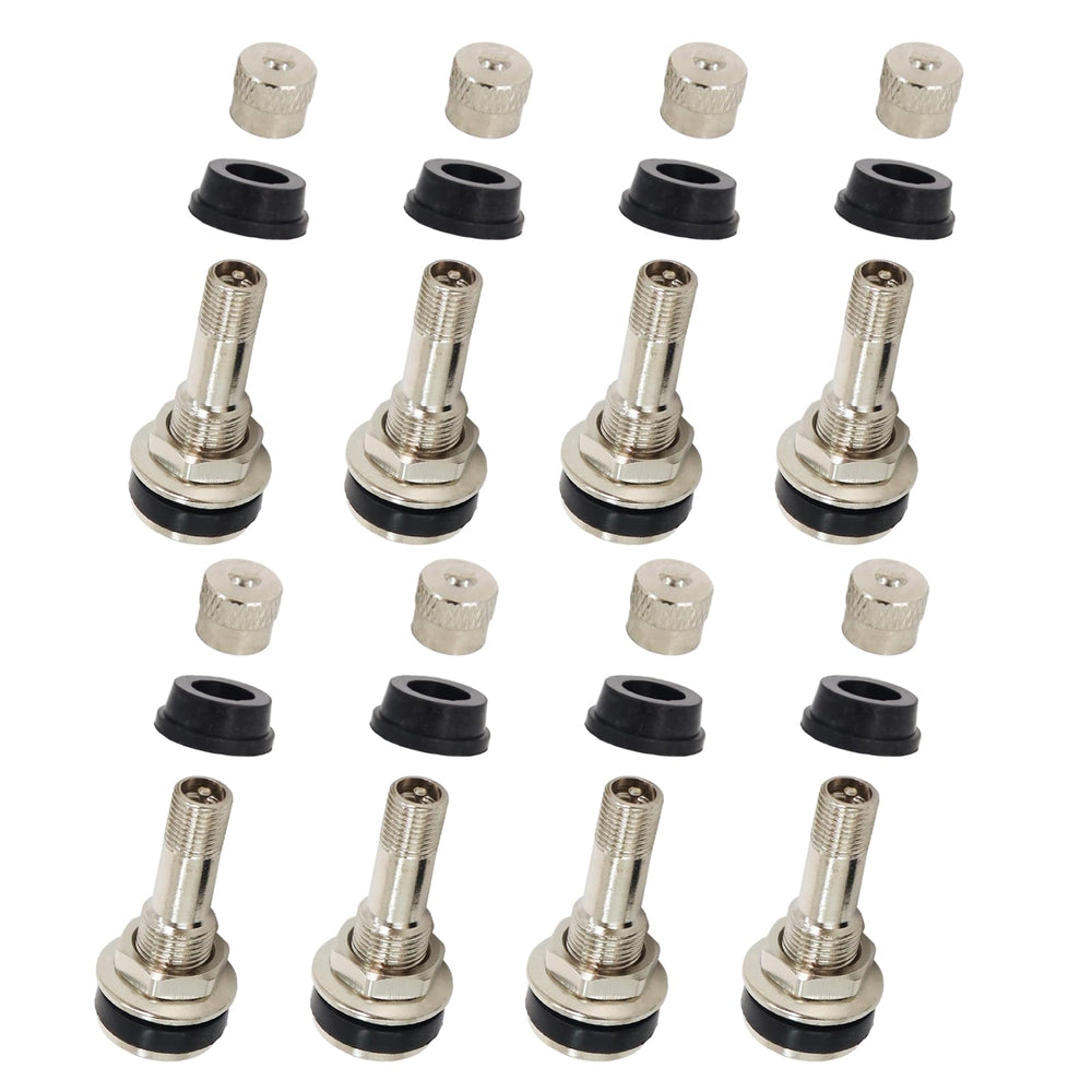 Ketofa chrome-plated valve stem reflecting light to show corrosion-resistant finish